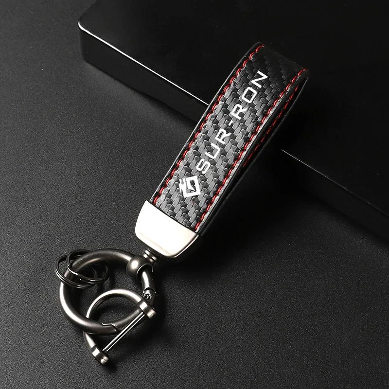 1PCS For SURRON SUR-RON Light Bee X SegwayX160 X260 2019-2022 Accessories High-Grade Carbon Fiber Motorcycle Keychain