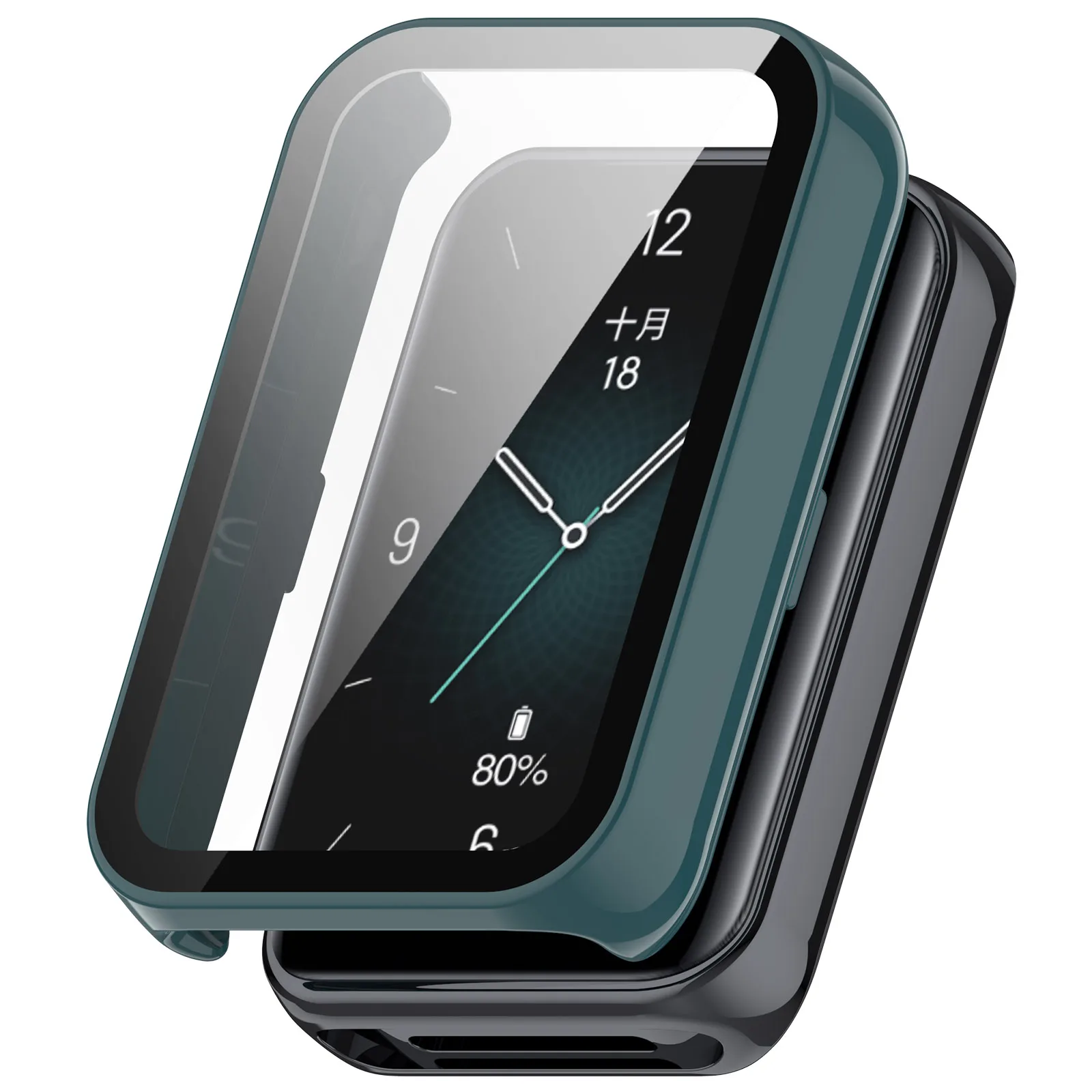 2 in 1 Protective Case For Honor Band 9 Watch Case With Tempered Glass PC Watchcase Watch Protection For Honor Band 9 image 4