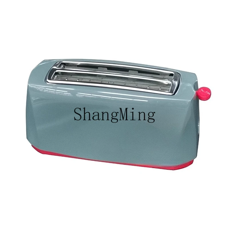 

ZYY Toaster Household and Commercial Two Pieces Barbecue Buns Machine Four Pieces Long Slot Baking Biscuits