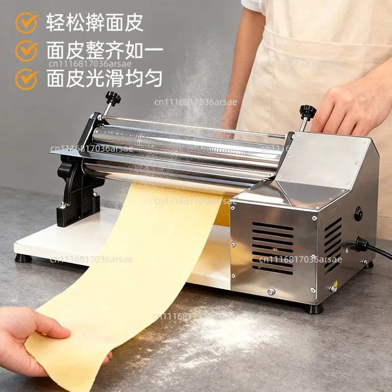 Manual Pasta Maker Stainless Steel 304 Dough Roller Adjustable Easy to Clean Durable Kitchen Tool