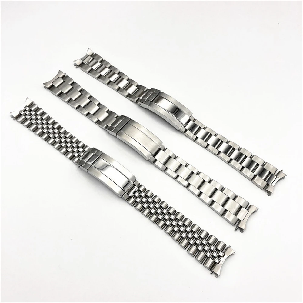 Stainless steel solid strap for Sxns80 Snxs79 Snxs79k Snxs77k Snxs73 series precision steel watch chain accessories