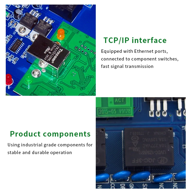 32-разрядный многодверный контроллер доступа, сетевой интерфейс TCP/IP, одна дверь, двойная дверь, четыре фотоэлемента системы управления