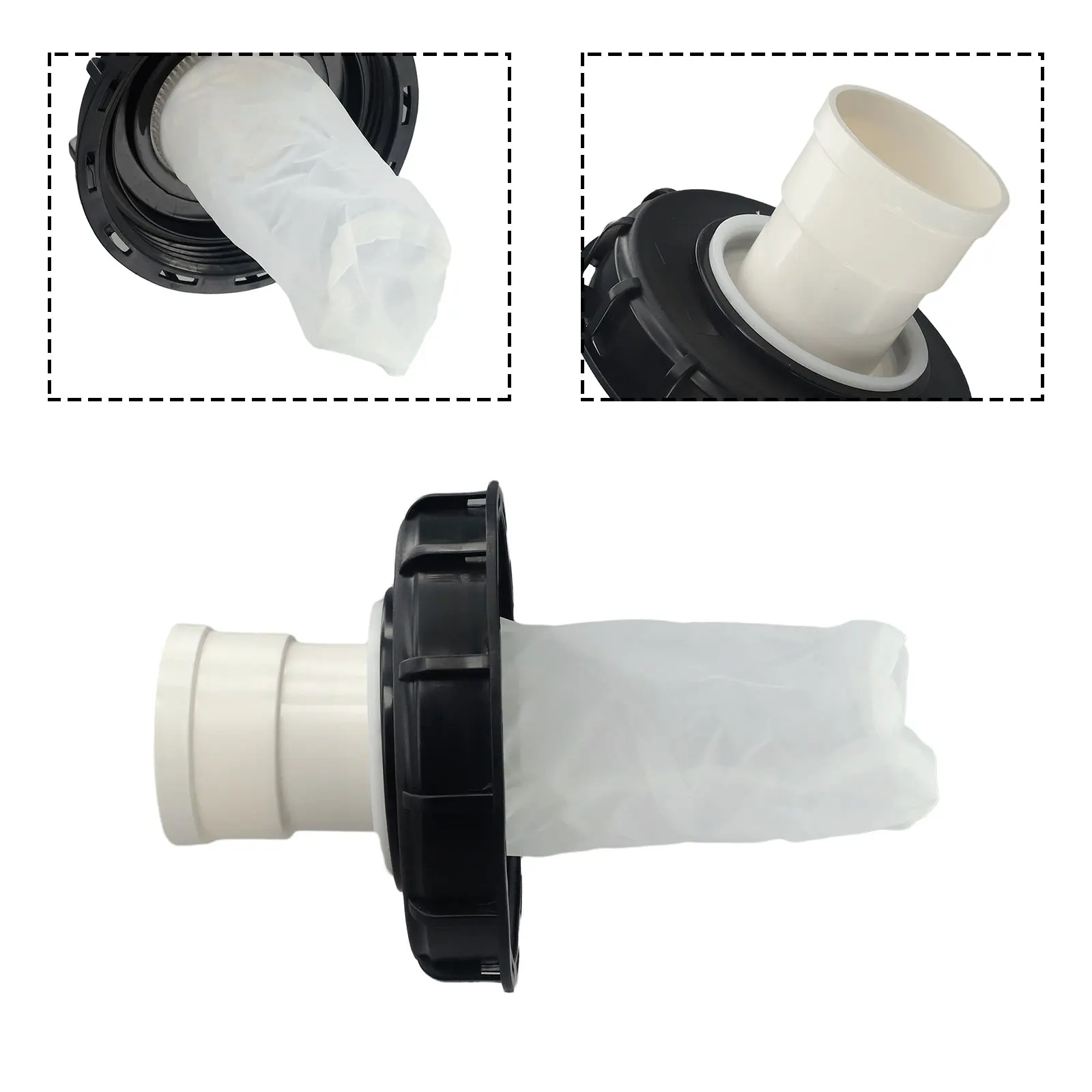 

Filter Cover Ton Pail Accessories Filter Bag With Filter Ton Pail Cover Vertical Vertical 180 Angles 5-way Hole