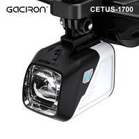 Gaciron CETUS-1700 Smart Bicycle Front Light,4200mAh Wireless Remote Control Auminium Bike Headlight With Anti-Glare Cutoff Line