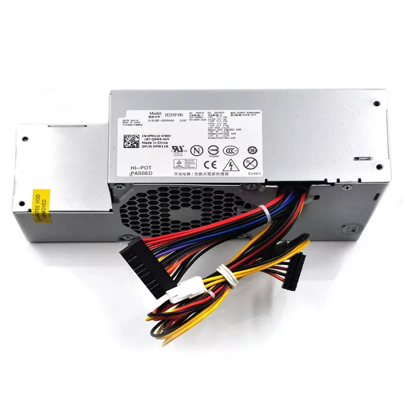Imagem -06 - Fonte de Alimentação para Dell Optiplex 580 760 780 960 980 Sff 235w L235p00 L235p-01 H235p-00 F235e-00 0pw116 0r224m 0fr610 0wu136 Novo