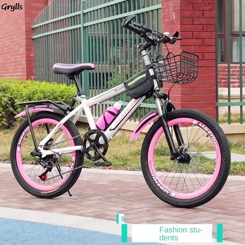 

Grylls горный велосипед с двойным дисковым тормозом и переменной скоростью для мужчин и женщин, студенческий спортивный велосипед на открытом воздухе для взрослых, амортизирующий велосипед для грязи