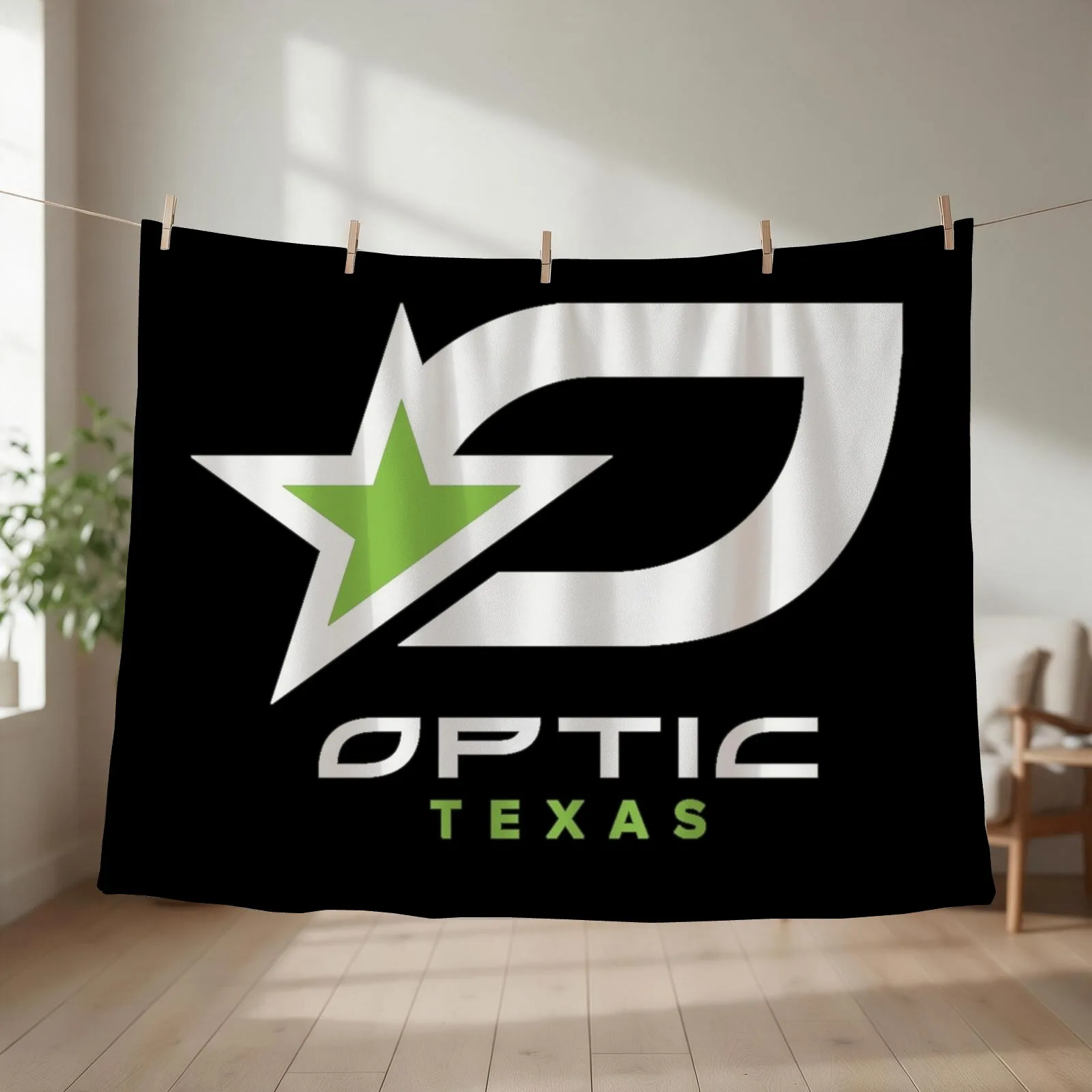 OpTic Texas Throw Blanket wednesday Bed Multi-Purpose Luxury Brand Blankets