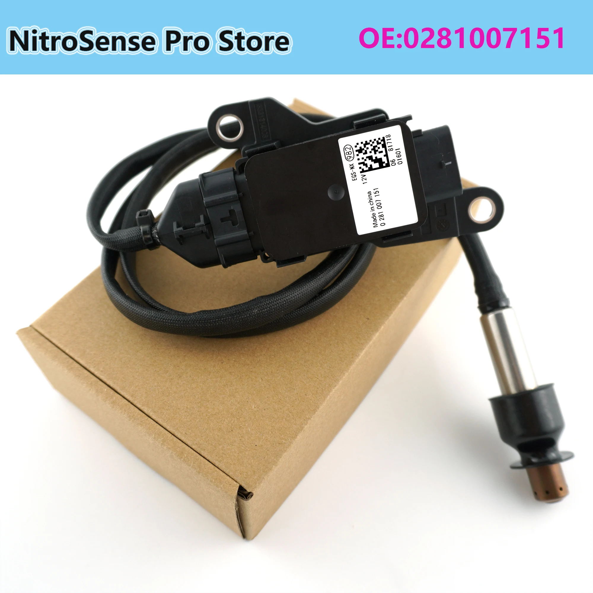 

0281007151 NOx Sensor for Bosch New Wholesale Nitrogen Oxide Sensor 12V Truck Parts