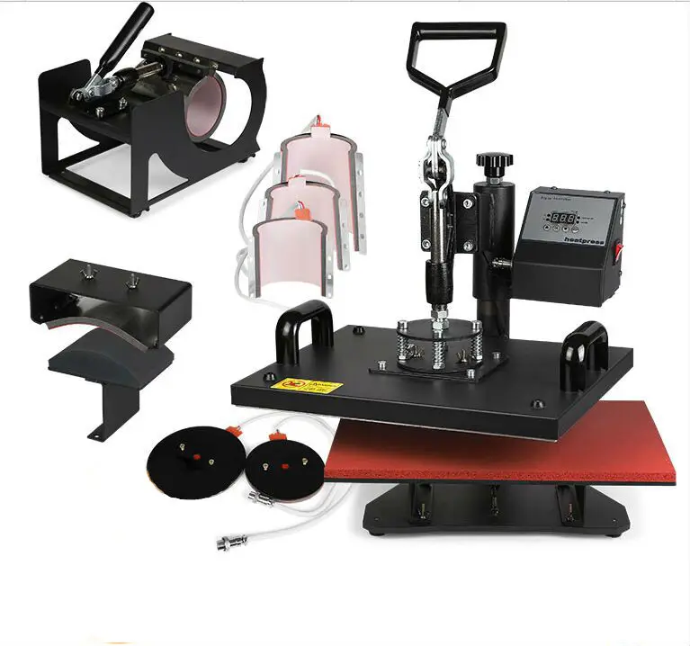 

Комбинированный термопресс 8 в 1, кружка, футболка, шапка