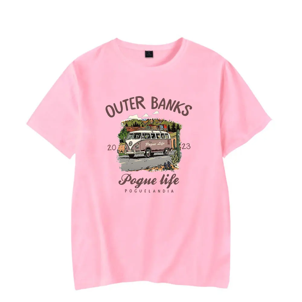 Outer Banks Pogue Life OBX Merch T-Shirt Men and Woman Short Sleeve Women Funny T Shirt Unisex Harajuku Tops