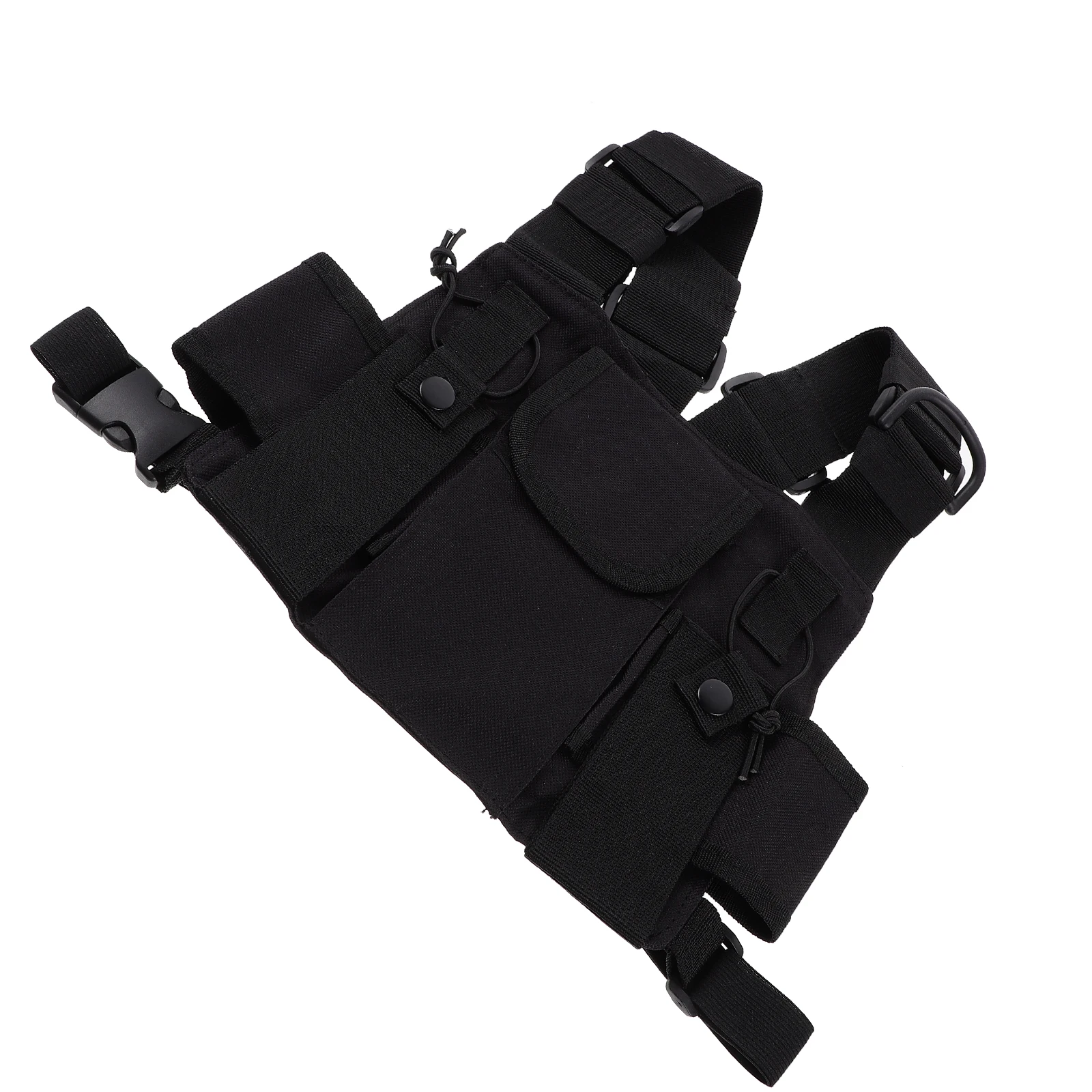 

Bag 600D Nylon Adjustable Shoulder Strap Radio Harness Outdoor Gear Durability Long Term Use