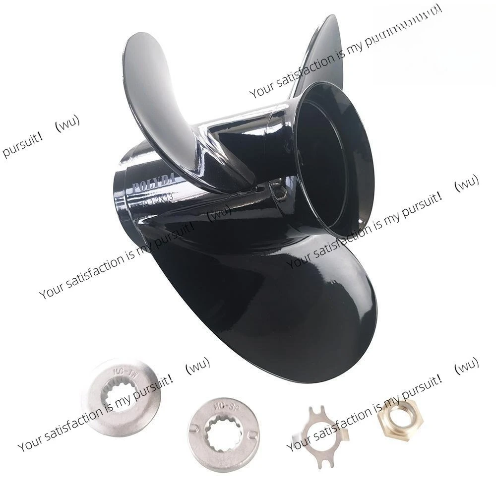 Aluminum alloy propeller, semi-solid extrusion casting, suitable for Mercury 25-70HP horsepower!