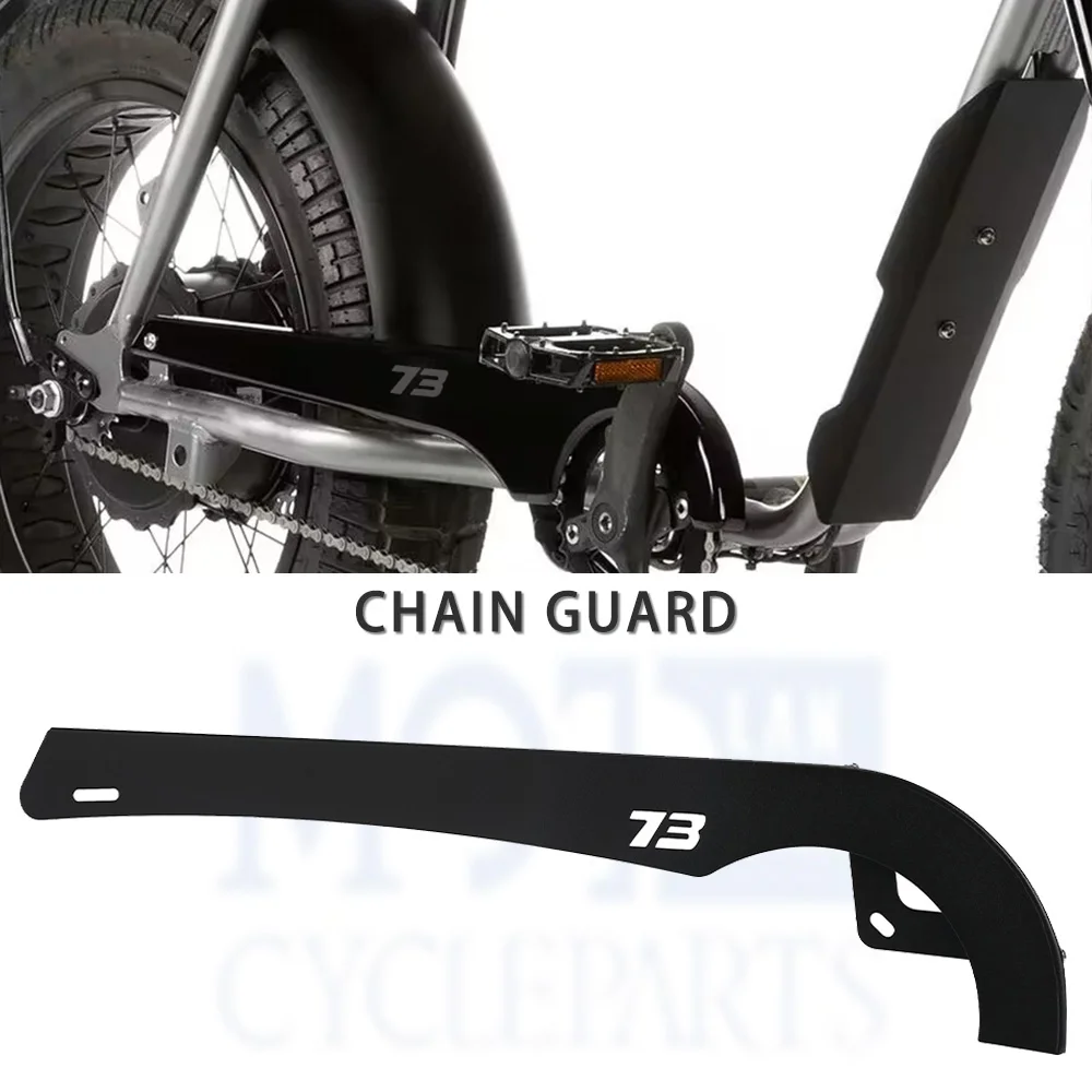 

2024 Motorcycle Accessories Sprocket Chain Belt Guard Cover Protection Belt Guard Cover For Super 73 S1 / S2 73S1 73S2 All Years