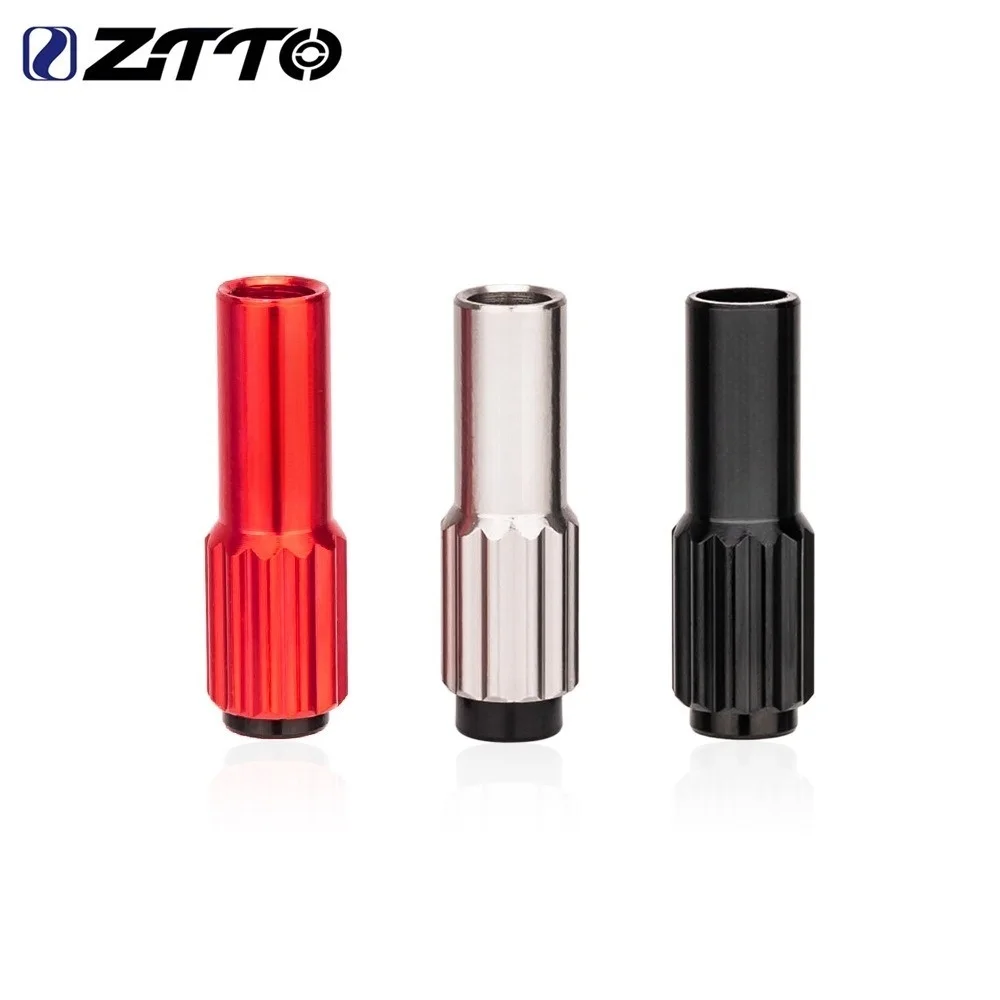 ZTTO MTB Road Bike Cable Gear Shift Connector Shifter Cable Line Micro Adjustable Screws Regulator Adjust Housing Caps