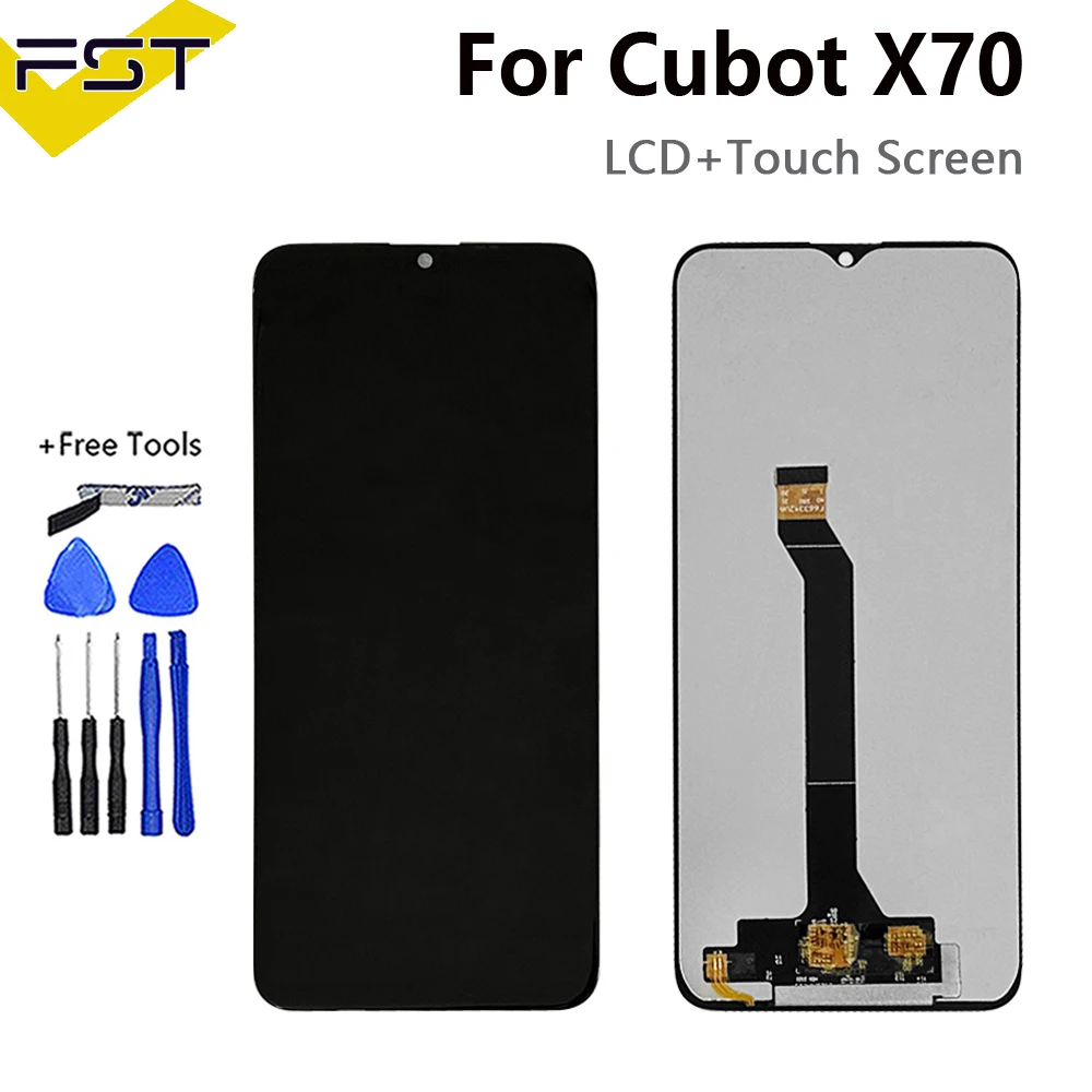 New Original Display For Cubot X30 X50 LCD Display+Touch Screen Digitizer Assembly Replacement For Cubot X70 LCD Screen Repair