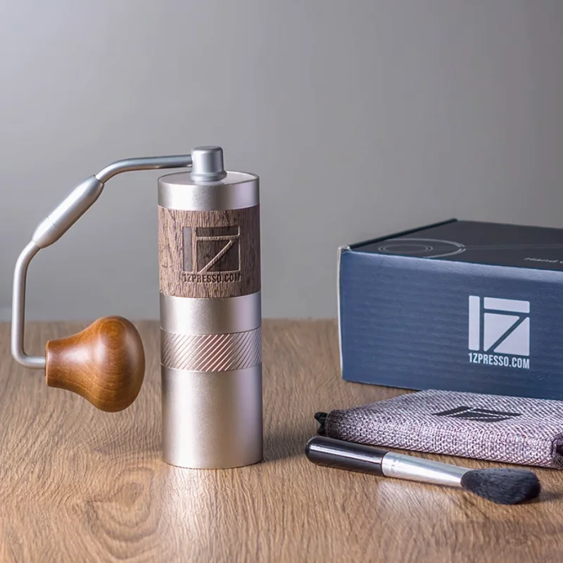 2025년 업데이트 신형 1zpresso Q 알루미늄 합금 휴대용 커피 그라인더 미니 커피 분쇄기 수동 원두 분쇄기