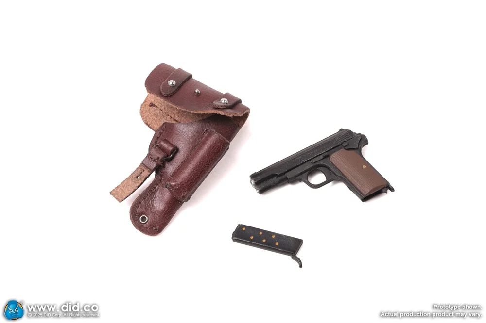 

Scale 1/6 DID D80190 Soldier Doll Man The Secondary Weapons M37 Clips Holster Waist Belt Watch Accessories Not Real For 12" DIY