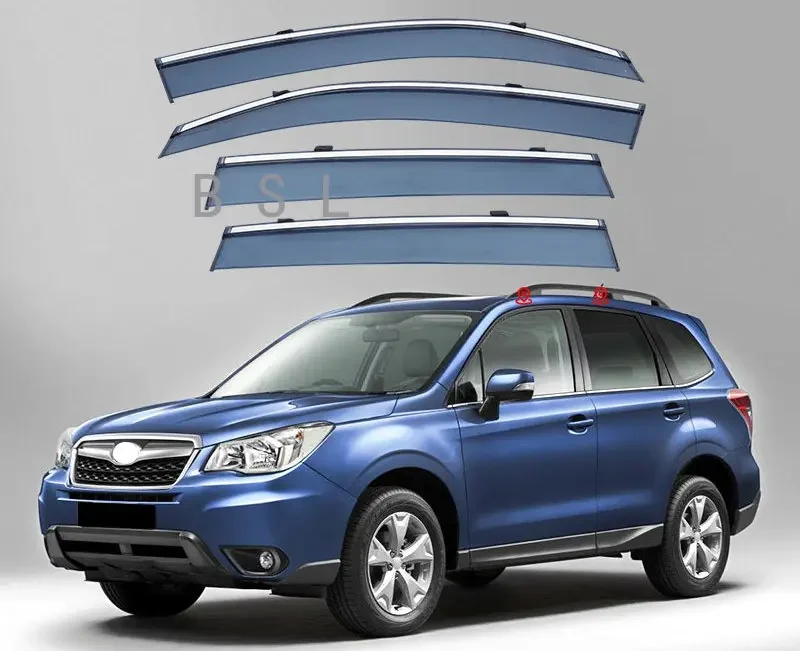 

Ветровое стекло для Subaru Forester SJ SH 2009-2018, аксессуары, дефлекторы от дождя и бровей, солнцезащитные козырьки, боковые стекла автомобиля