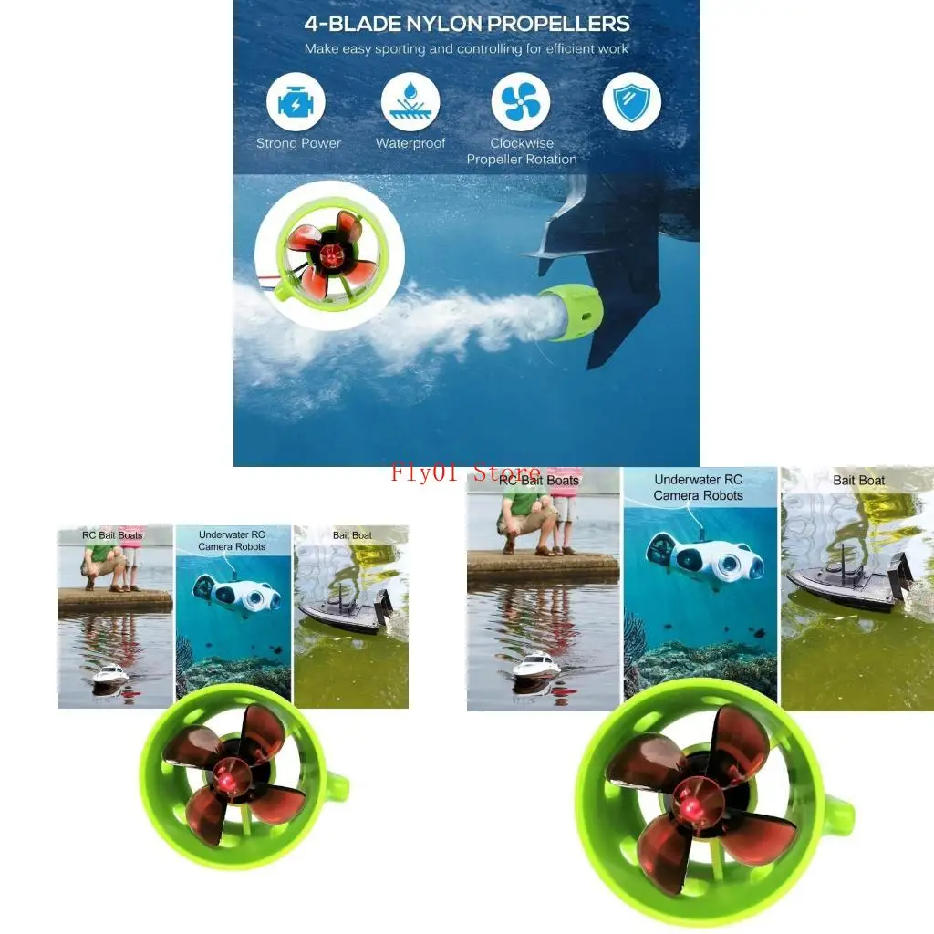 

1000 кВ под водой бесщеточный мотор с 4 пропеллерами лезвия Высокие характеристики безмолвного моторного нейлона для подводного