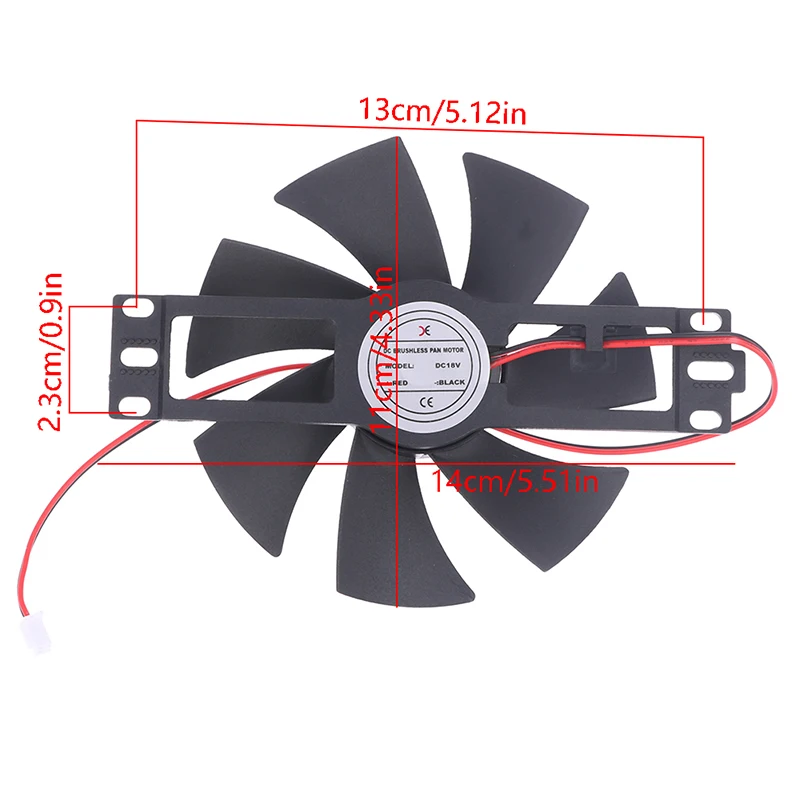 Brand New Induction Cooker Fan 18V Fan Induction Cooker Cooling Fan General Accessories