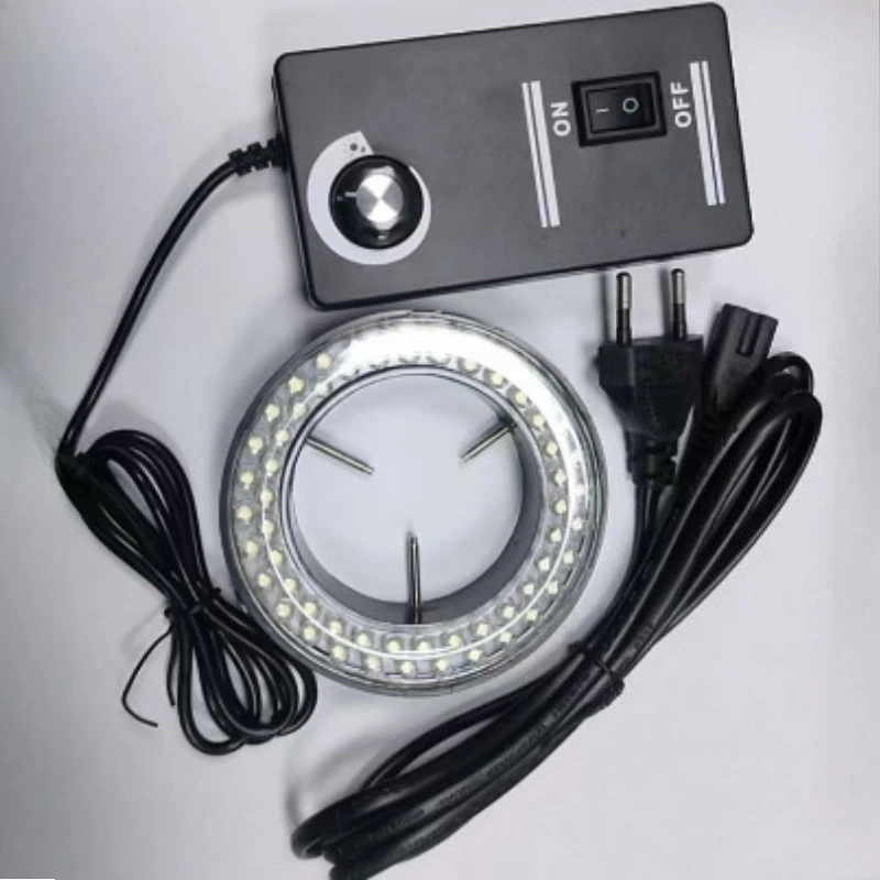 

Бестеневая лампа 110-240 В, светильник для микроскопа, светодиодный источник, кольцевой осветитель, промышленная цифровая камера, Microscopio Accesorio Telescopio