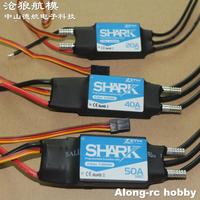 ZTW Shark 20A 40A 50A 60A 70A 80A Waterproof Brushless CW/CCW ESC For Boats With Water-cooling System RC Boat Model Waterplane