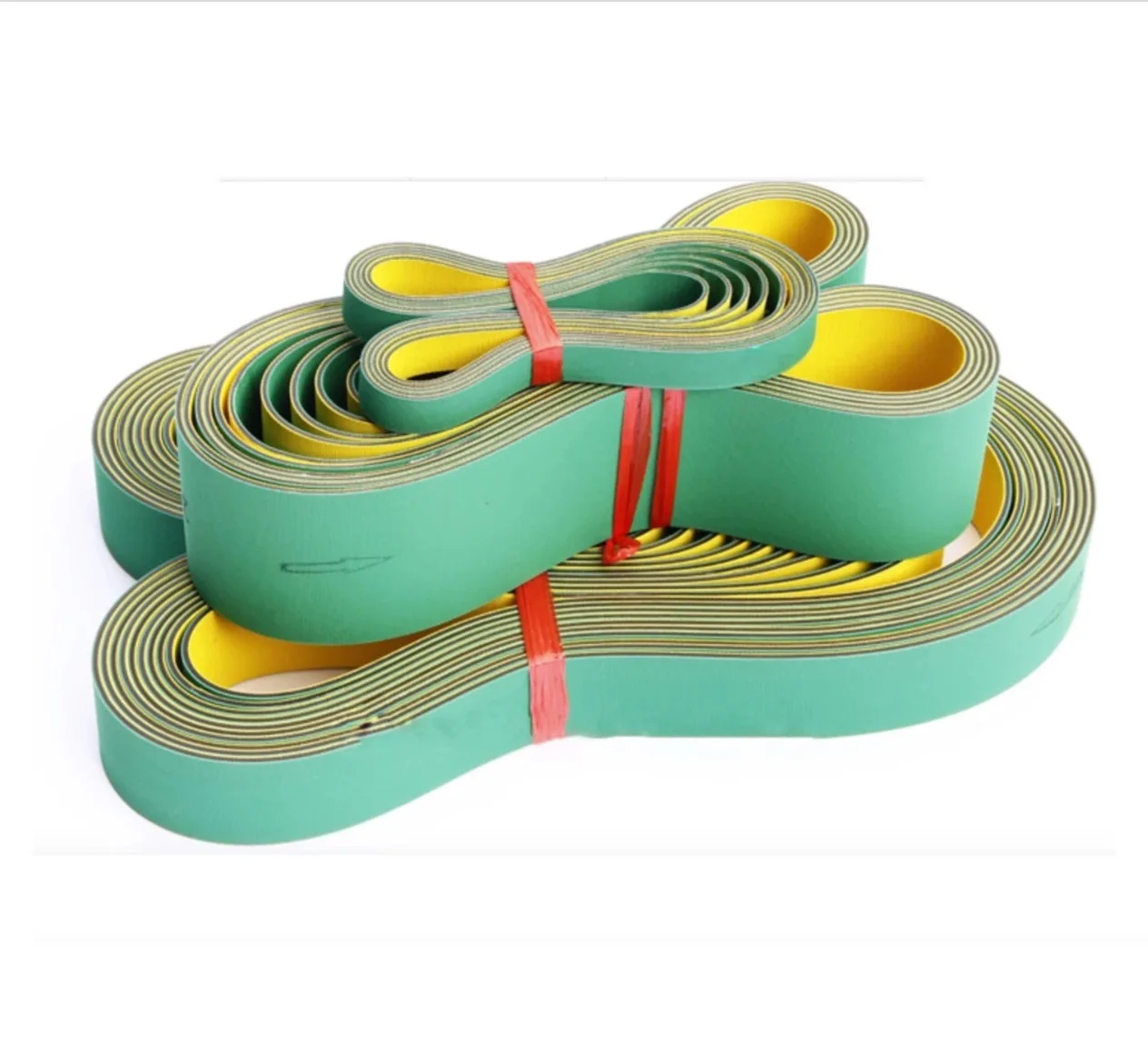 

Perimeter:1000-1850mm Yellow Green Nylon Sheet Flat Transmission Belt