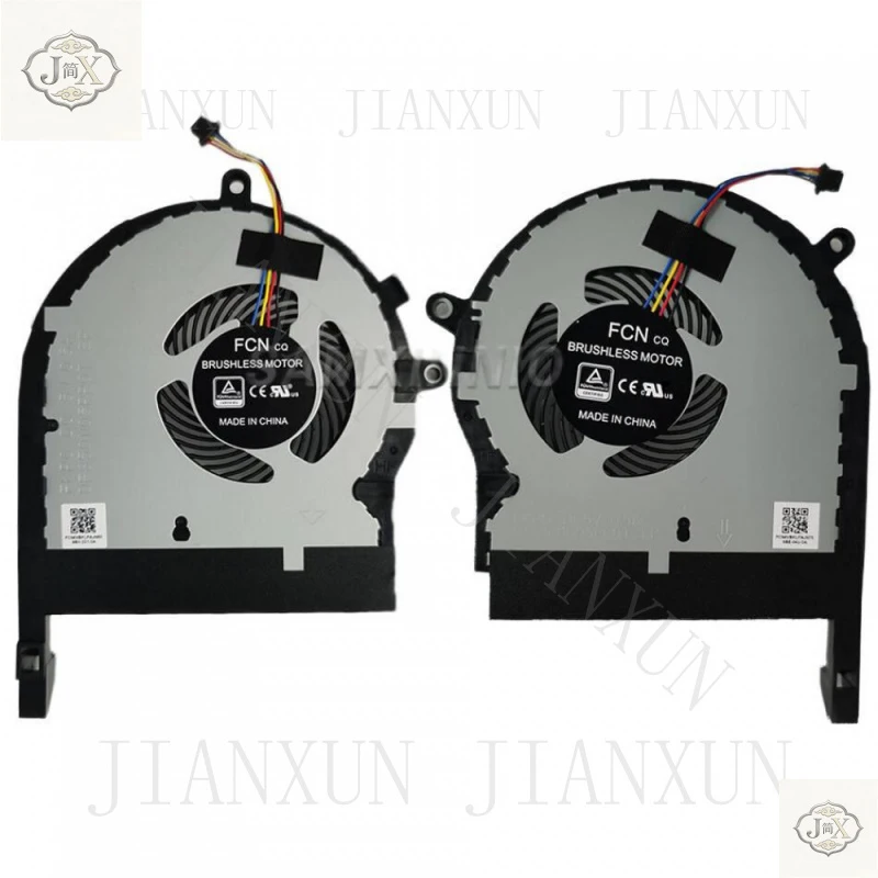 New Laptop CPU & GPU Cooling Fan (A Pair) For ASUS FX504 FX504G FX504GE FX504GM FX504GD