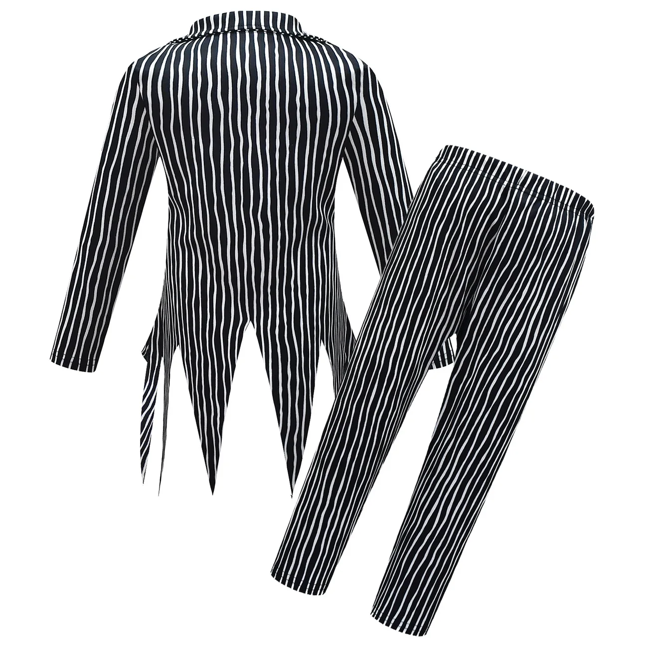 Kids Hallween Clothes The Nightmare Before Christmas Jack Skellington Cartoon Cosplay Costume Halloween Uniform Outfits for Boys