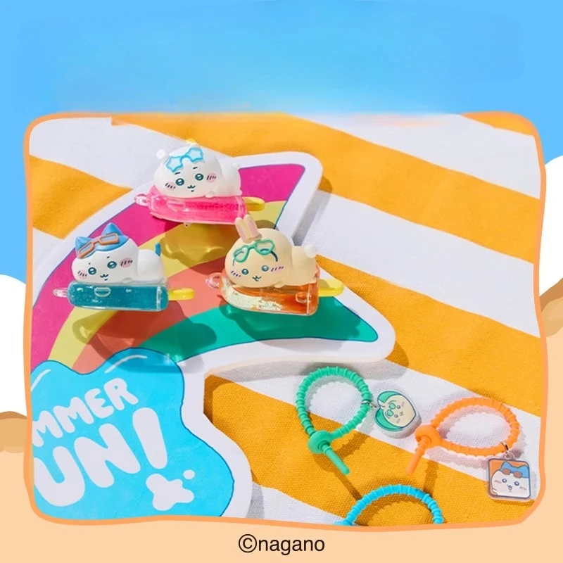 

Chiikawa Anime Summer Series Ice Cream Keychain - Cute Cartoon Character Kawaii Bag Accessories, Collectible Gift for Fans