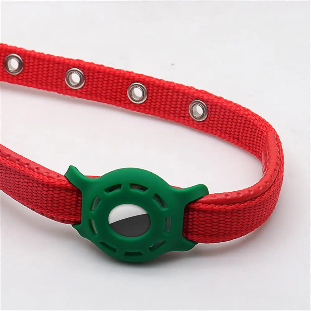 Dog Cat Collar GPS Finder Silicone Tracker Protector Cover Pets Anti-lost Locator Sleeve Air Tag Holder Airtag Protective Case view 4