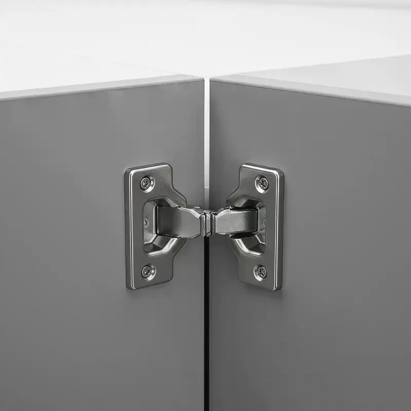 2Pcs Stainless Concealed Kitchen Cabinet Hinges Camper Car Door Support Furniture Hardware Supplies Hidden Hinges