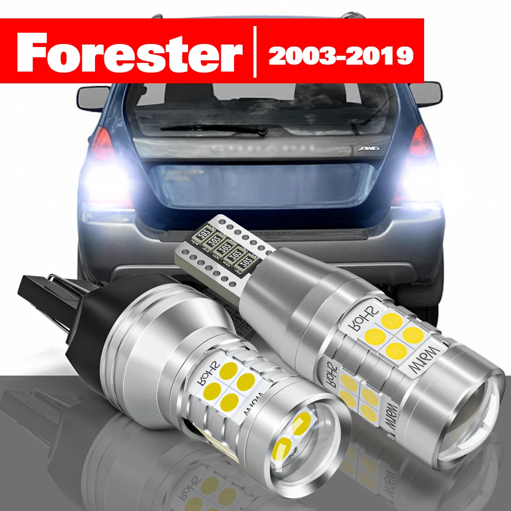 

For Subaru Forester SG SH SJ SK 2003-2019 2pcs LED Reverse Light Backup Lamp Accessories 2011 2012 2013 2014 2015 2016 2017 2018