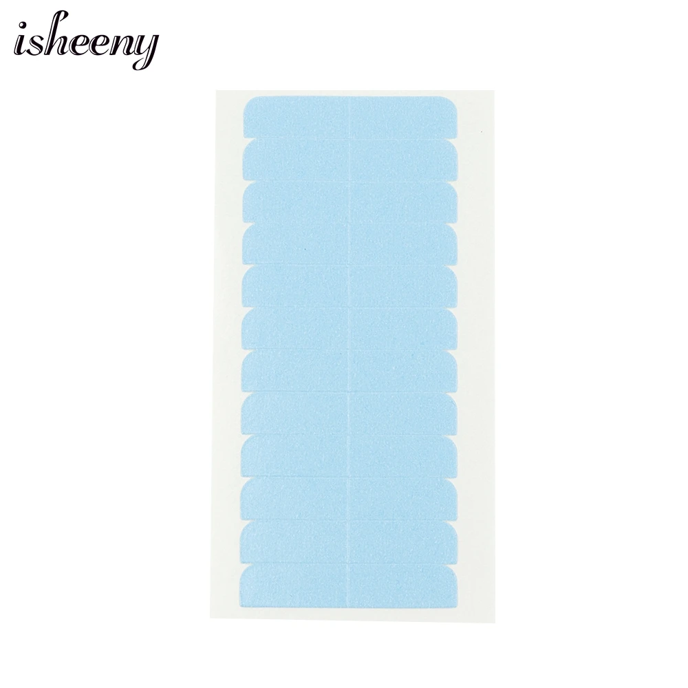 شريط لاصق لاصق لوصلات الشعر ، شريط مزدوج الوجهين ، علامات تبويب زرقاء ، بديل ، مقاوم للماء ، شعر مستعار #6