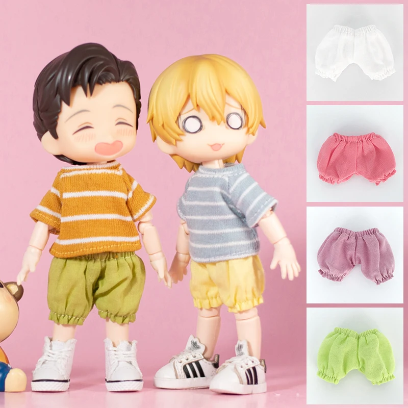 HOUZIWA OB11 Doll Pant Pumpkin GSC YMY 1/12 BJD Doll Clothes Shorts