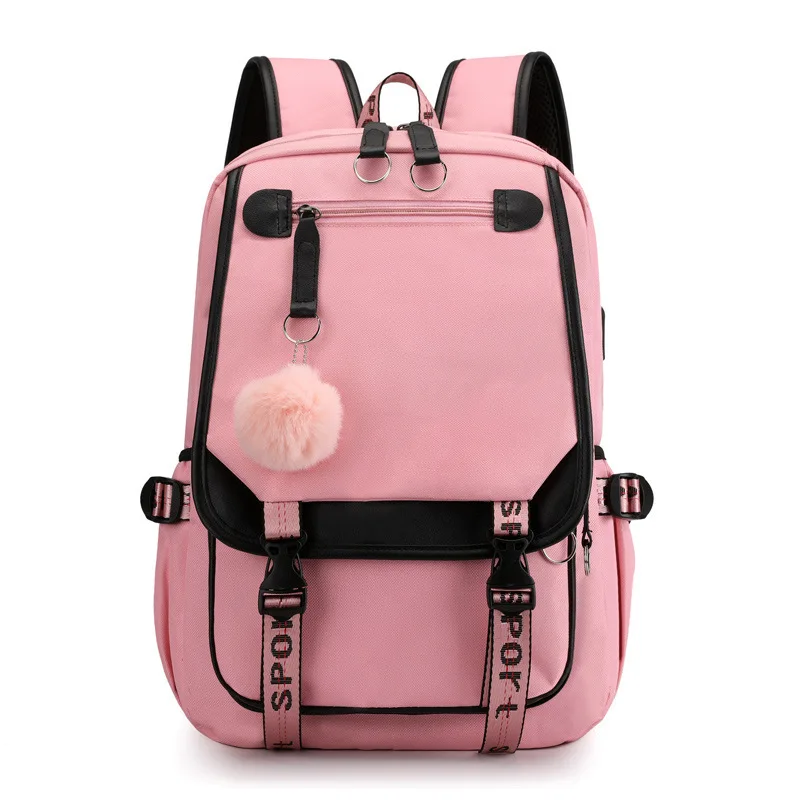 Korean Style large capacity student school bags backpack women's fashion back pack men's waterproof day pack casual backpack