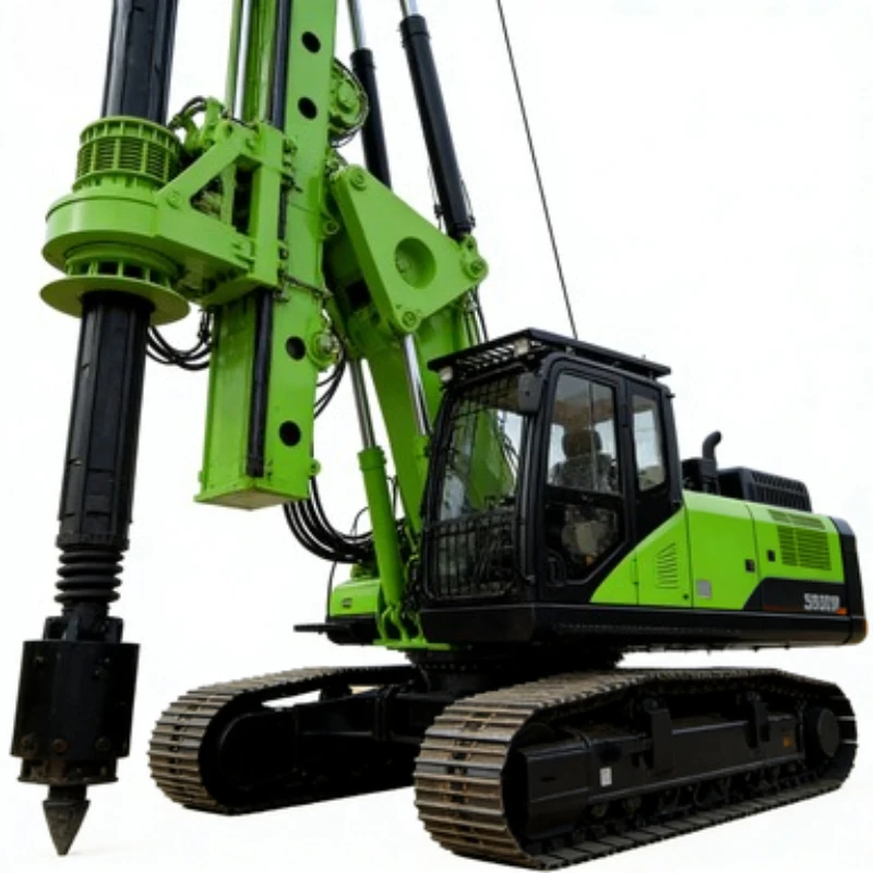 Deep Water Borehole Rotary Drilling Rig 200m, Hydraulic Top Drive, for Drinking Water Project