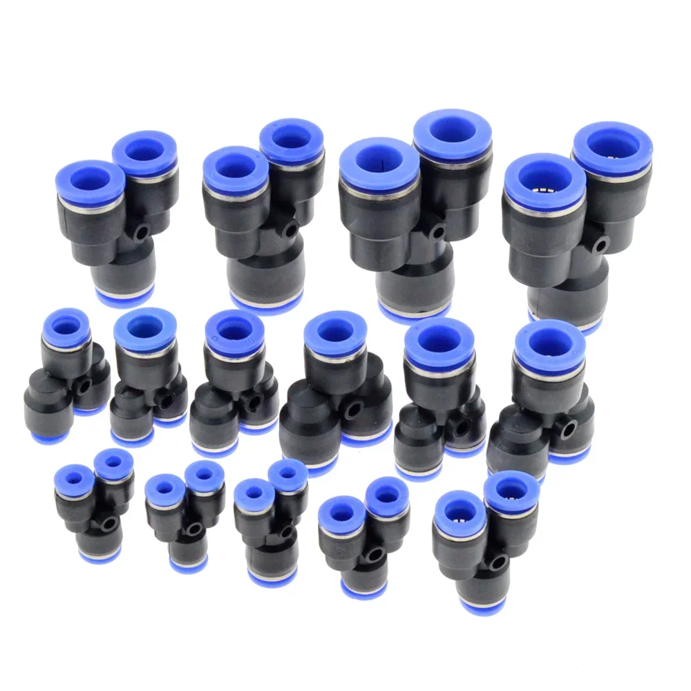 Pneumatic Pipe Fitting Air Quick Fittings Connector 8mm 10mm 6mm 4mm 12mm Water Hose Push In Tube Flow Control Crane Couplings