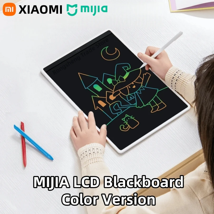 

XIAOMI MIJIA ЖК-доска, цветная версия, 10/13,5 дюйма, цветной почерк, без пыли и чернил, доска объявлений для учебы для детей