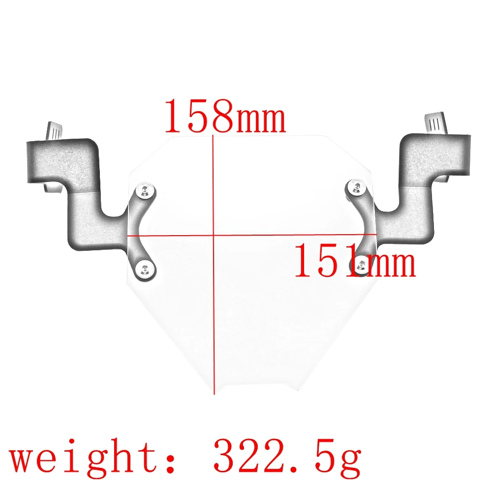For Suzuki V-strom 800de V-STROM 800DE Motorcycle Accessories V-Strom 800 DE Headlight Cover Protection Guard Acrylic