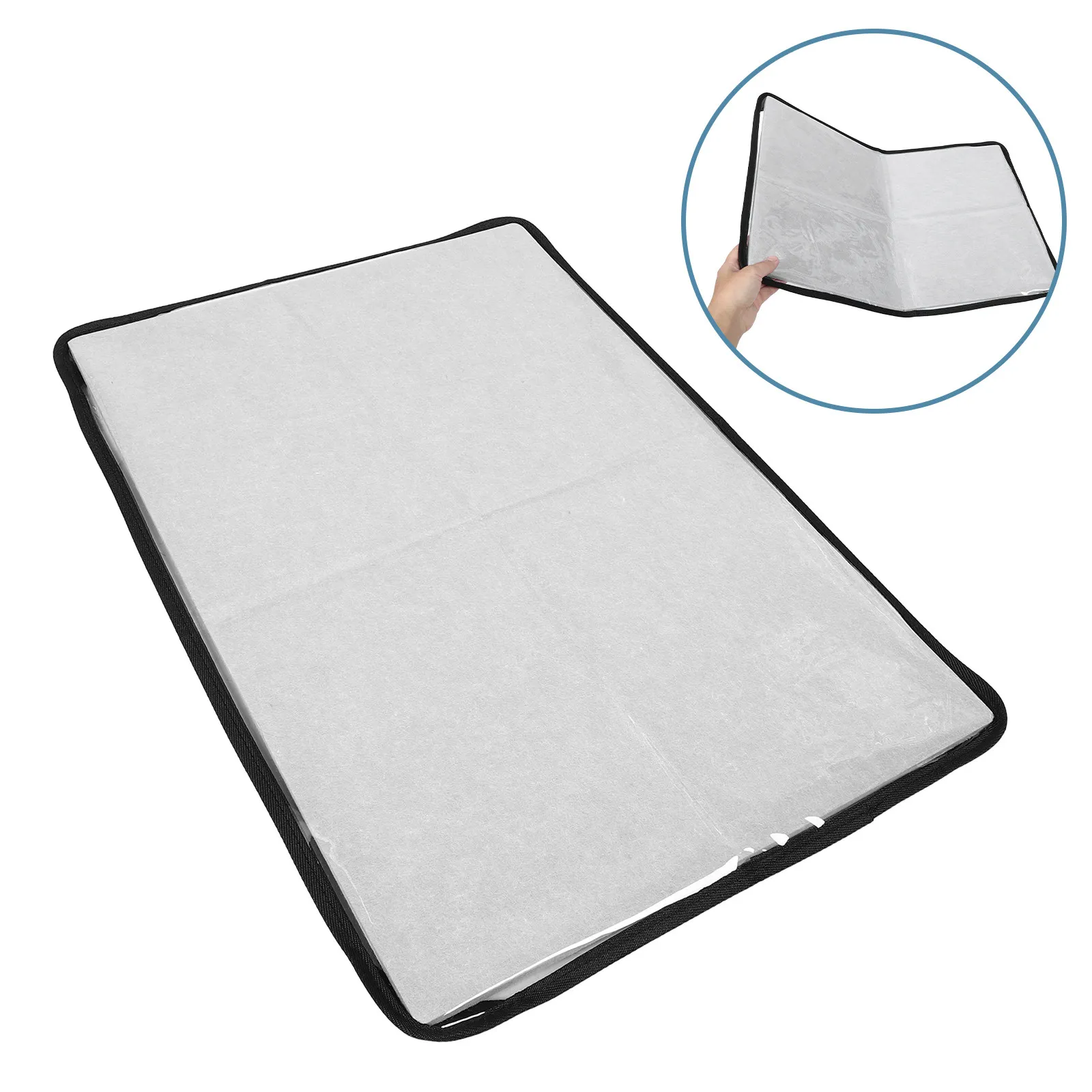 500Pieces Foldable Puzzle Mat Felt Board Dustproof Cover Jigsaw Puzzle Storage Saver Portable Organizer Travel Holiday