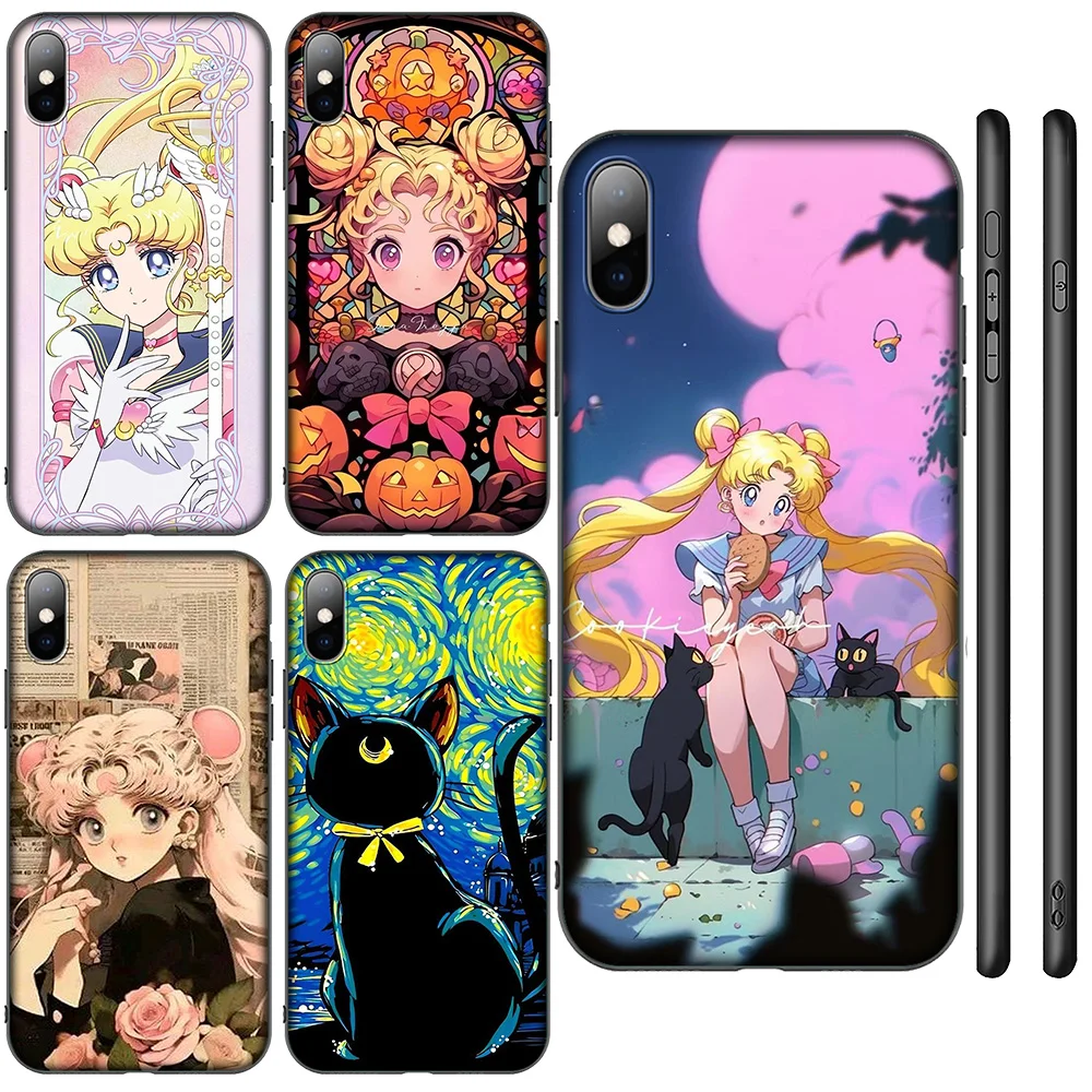 H-38 Comics Star Sailor Moon New Phone Case for Xiaomi Redmi 13 12C 12 10C 10 9C S2 10 9T 10A 9C 9A 9 8A 8 7A 7 6A 6 Pro NFC