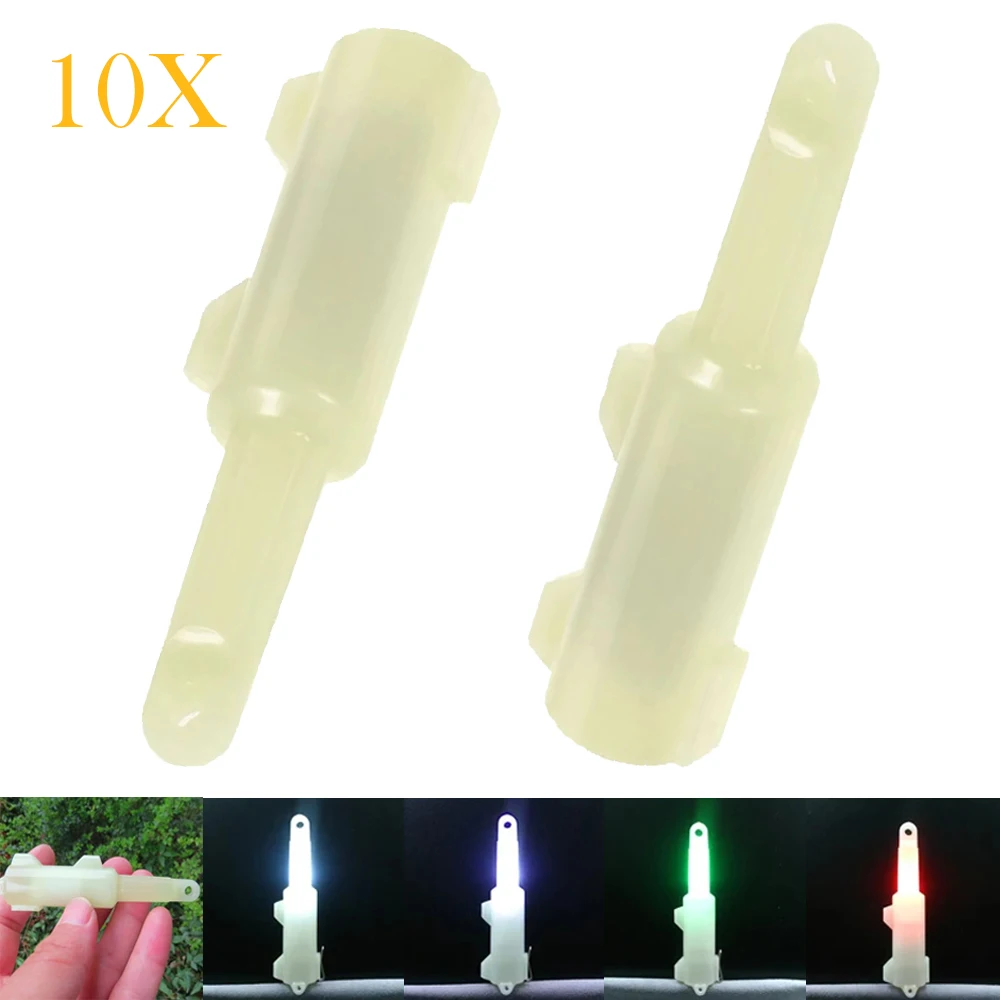 10X Led Fishing Flash Lamp Deeper Deep Drop Light Underwater Lures Full Luminous Sea Lights Groundbait For Waterproof Fishfinder