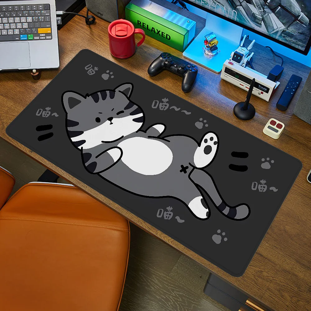 Pk Control Xxl Mouse Pad Large Cat Pc Gaming Accessories Mousepad Gamer 900x400 Desk Mat Mats Office Mause Pads Setup Anime Mice