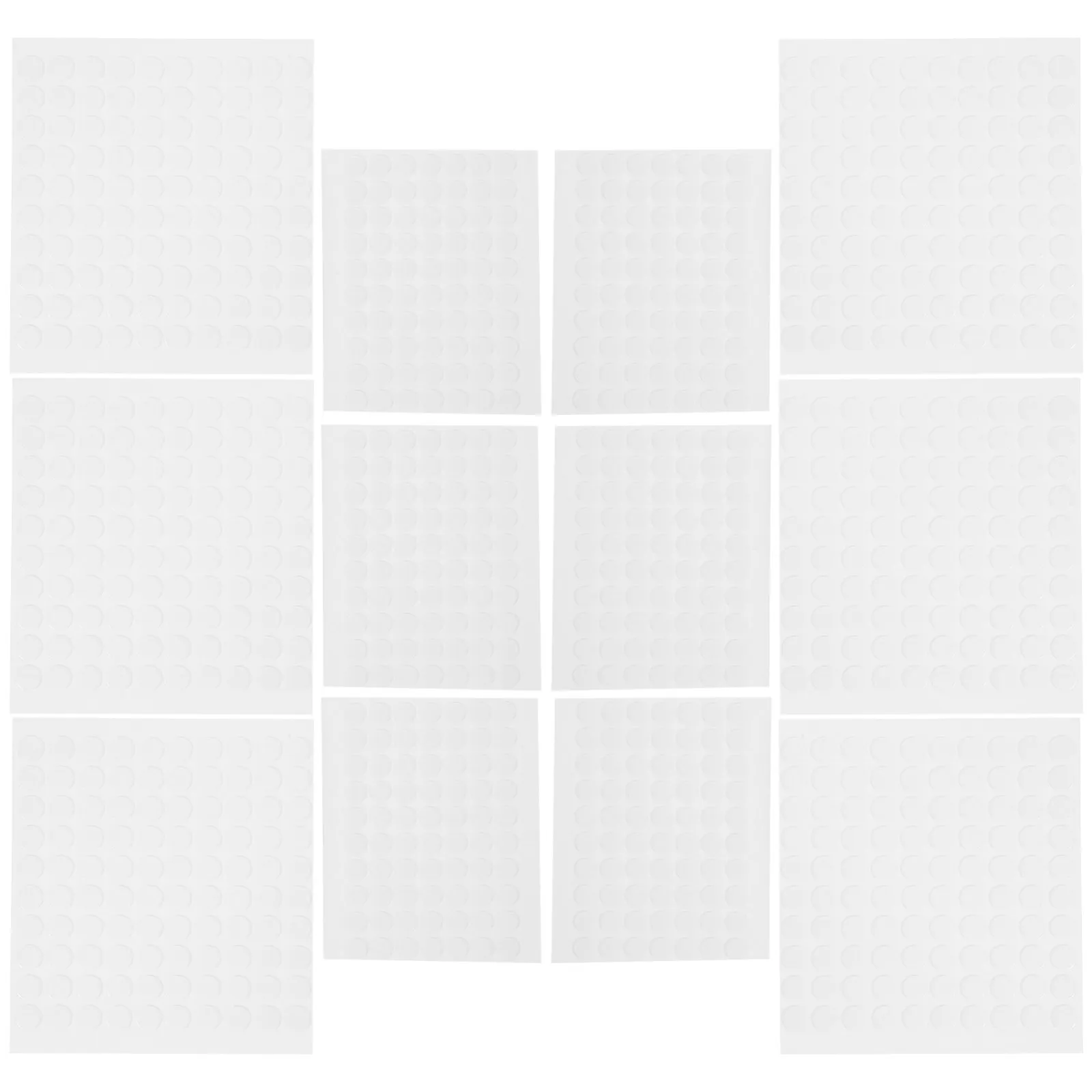 

10 прозрачных двусторонних клейких точек-креплений (10 штук) для настенного крепления, с сильной адгезией, для декораций и подвешивания плакатов