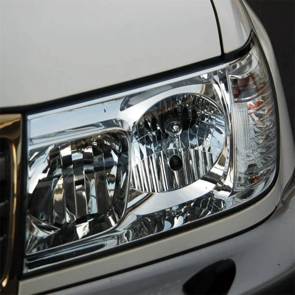For Toyota Land Cruiser 2004 2005 2006 Car Gadgets Lampcover Caps Headlight Cover Car Front Headlight Lens Cover Lights Shell
