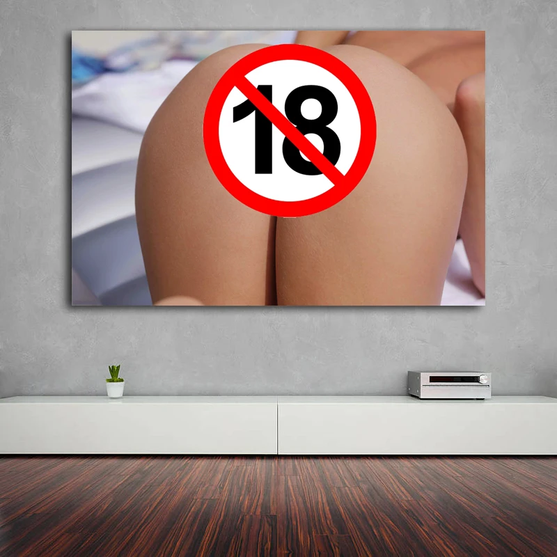 Nude Painting Sexy Girl Pussy Naked Big Ass Hot Aldult Erotic Posters Canvas Prints Wall Art For Home Boys Room Decor