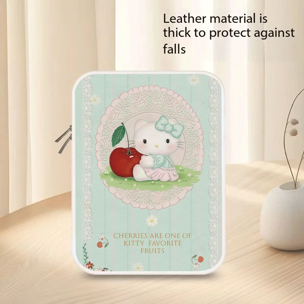 

Cute Cinnamon Hello Kitty Kurome 10 11 12 13 14 15 Inch Laptop Sleeve PU Tablet Bag Laptop Sleeve Bag for Macbook Holiday Gift