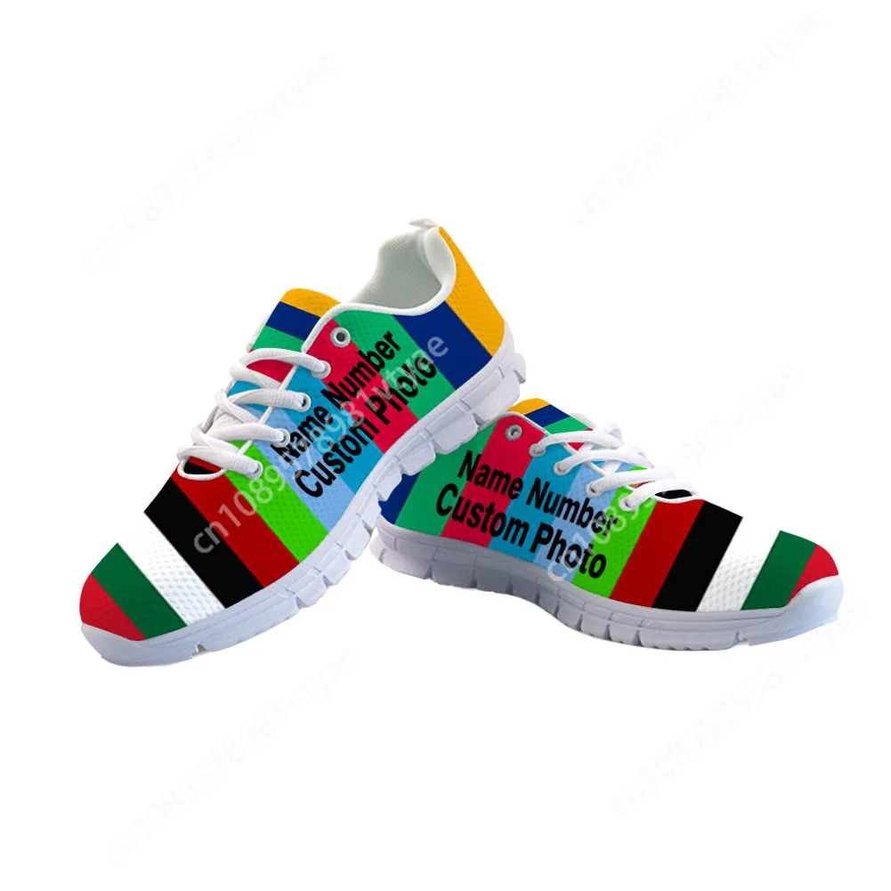 Juventude Free Custom Made Malha Sapatos Casuais, Sapatos de Juventude, Nome, Número, Bdi Bandeira do País, Bi, francês, colombiano, Imprimir Foto, Logotipo, Feito