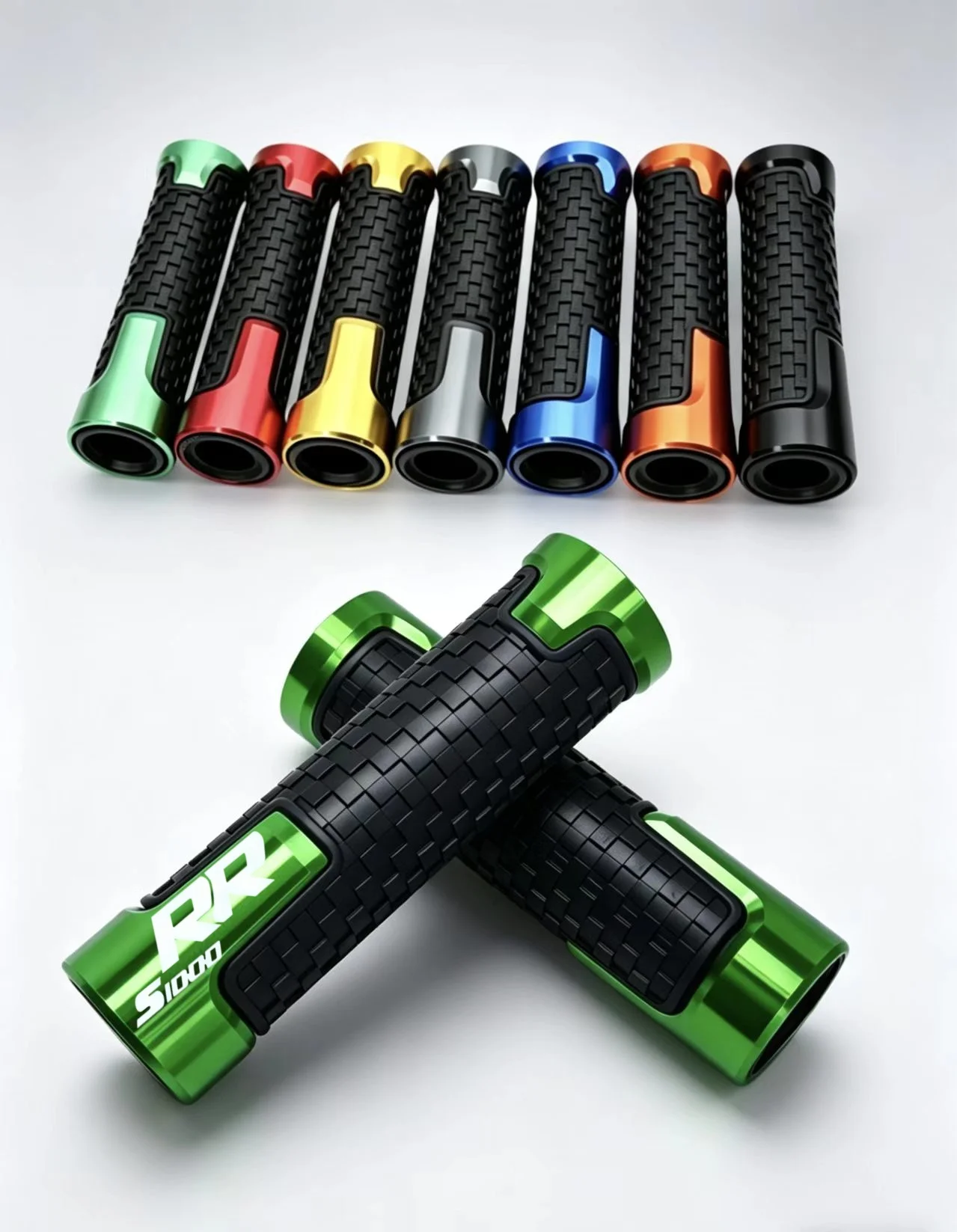 RR Motorcycle Handlebar Grips for 2014-2026 Models Durable Motorcycle Parts for Enhanced Riding Experience